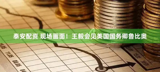 泰安配资 现场画面！王毅会见美国国务卿鲁比奥